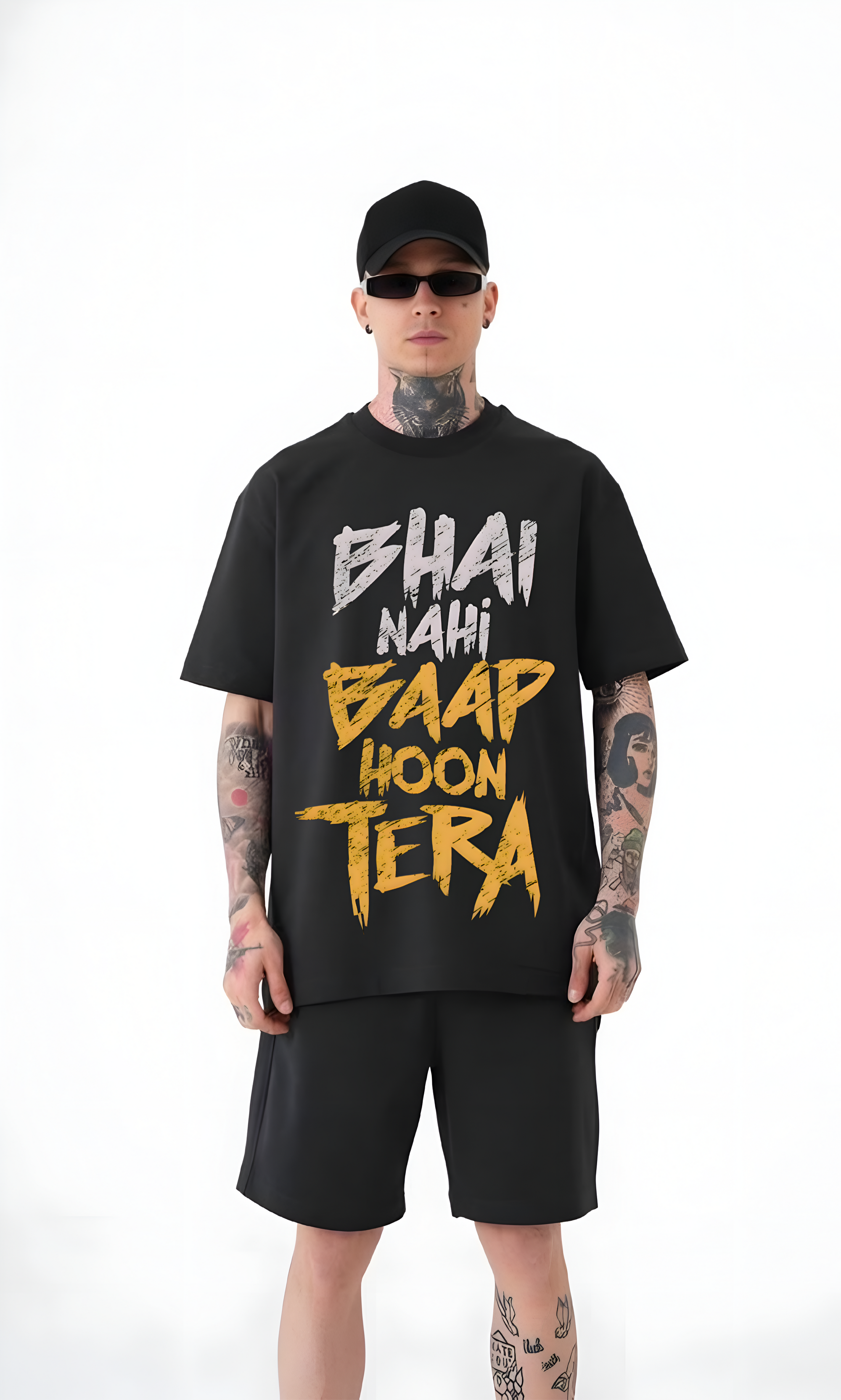 Bhai Nahi-Baap Hu Me Tera – Premium T-Shirt